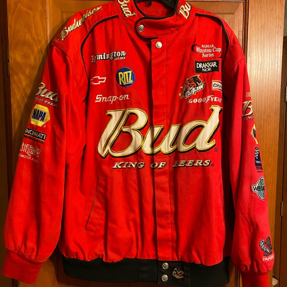 Vintage Budweiser NASCAR Jacket
